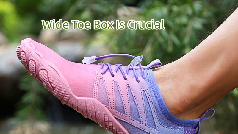 Wider Toe Box Is Crucial for Water Sports Lovers